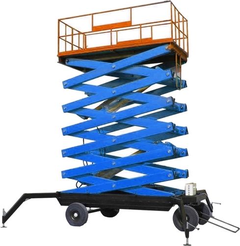 Mild Steel Scissor Lift Load Capacity: 200 - 1000  Kilograms (Kg)