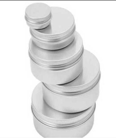 Round Shape Aluminium Containers