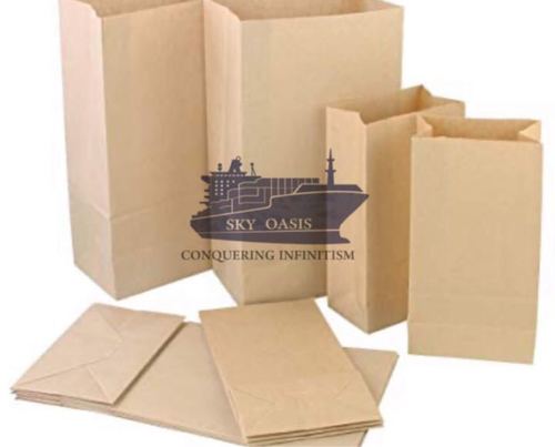 Brown Kraft Paper Bags For Bakery