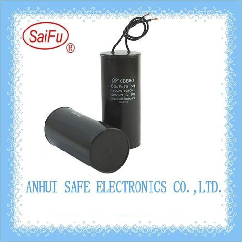 450Vac 60Uf Cbb60 Ac Motor Start And Run Capacitor Capacitance: 1~60Uf