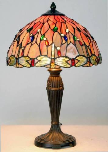 Multicolor Attractive Tiffany Table Lamp (G1403879/A1542Gl14K1024)