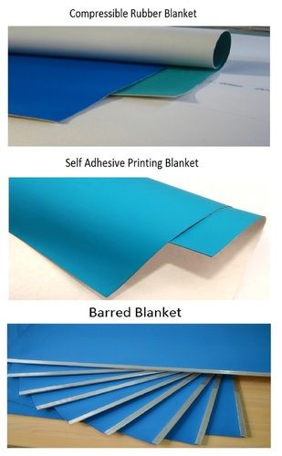 Barred, Compressible, Self Adhesive Blankets