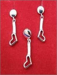 Immensely Graceful Silver Earring Gender: Women