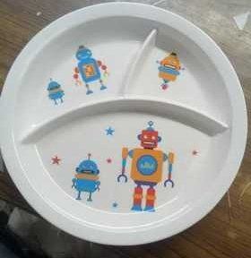 Printed Kids Dinner Plate