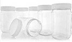 Transparent Plastic Jars For Packaging