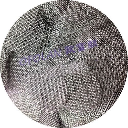 Black White Bright Molybdenum Wire Mesh Hole Shape: Square Hole