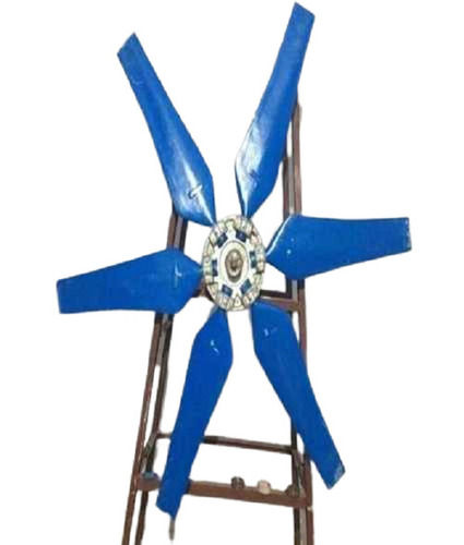 Cooling Tower FRP Fan - 250mm to 9450mm | Blue, 6 Blades, Air Cooling Fan, Water Cooled, New Design, Industrial Grade