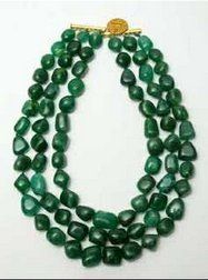 Handcrafted Dilruba Emerald Necklace