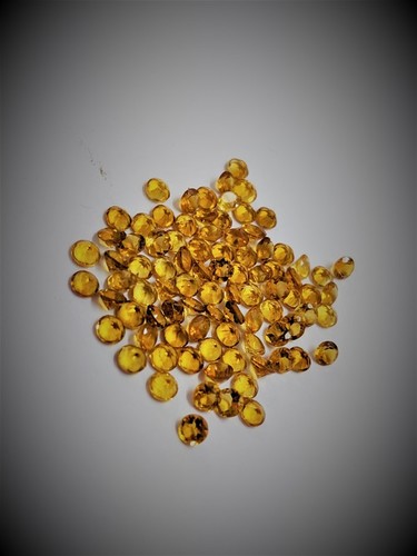 3mm Rounds Citrine Gemstones