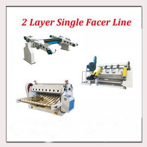 2 Layer Single Facer Line Box Size: 1400Mm-2200Mm