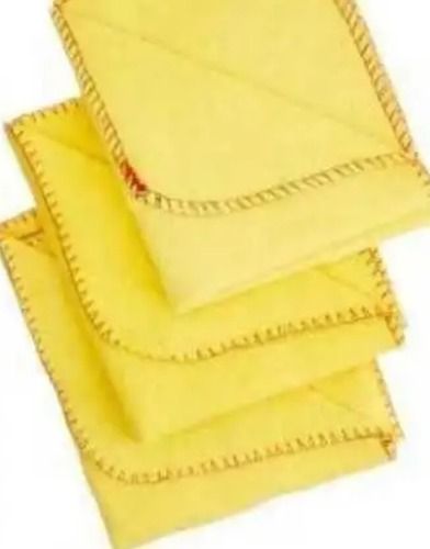 Yellow Flannel Cloths For Cleaning 