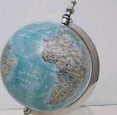 Map View Design Globe Education