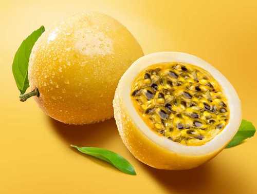 Yellow Fresh And Healthy Passion Fruit