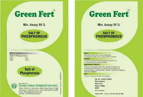Potassium Salt of Phosphorous 98% Purity Powder