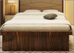 Compact Design Wooden Bed Carpenter Assembly