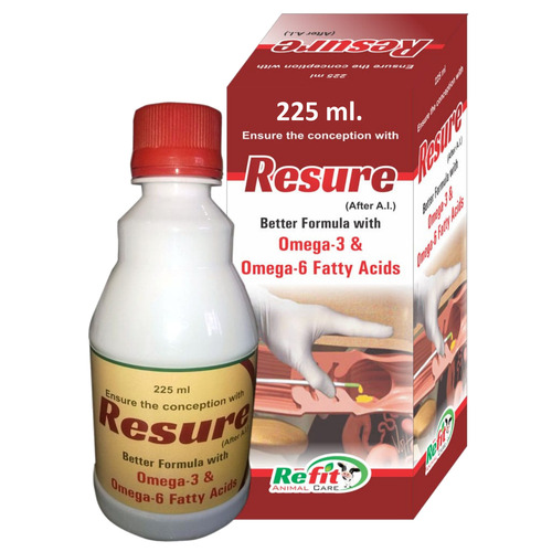 Conception Improver Liquid For Cattle (Resure 225 Ml.) Use 225Ml To Be