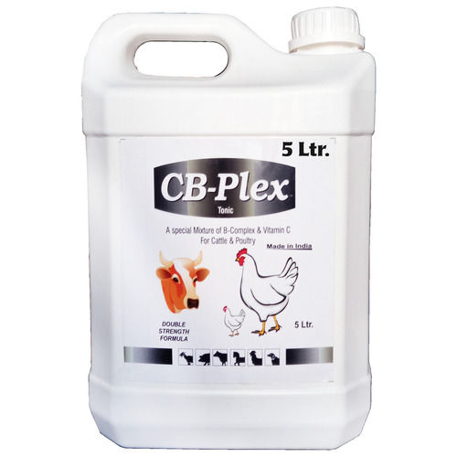 Vitamin C & B Complex For Cattle & Poultry (Cb-plex 5 Ltr.)