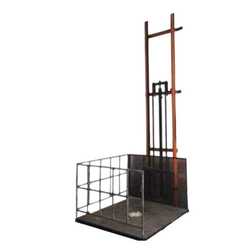 Fully Hydraulic Goods Lift - Mild Steel, 500-1000kg Capacity, 30 Feet Operating Height | Equipped with Safety Sensor for Optimal Performance in Warehouses and Distribution Centers