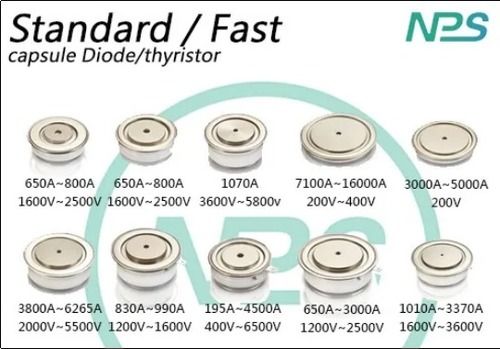 स्टैंडर्ड एंड फास्ट (कैप्सूल डायोड, थाइरिस्टर)