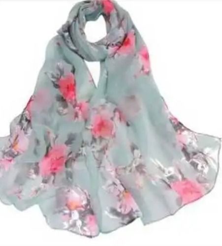 Any Women Printed Cotton Scarf 