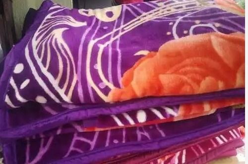 Cotton Cellular Printed Blanket