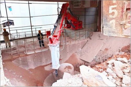 Fixed Type Pedestal Rock Breaker Boom Systems Body Material: Steel