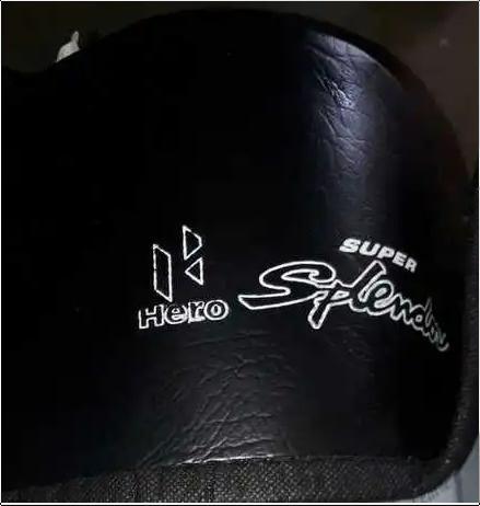 Black Color Seat Cover  Vehicle Type: For Two Wheeler