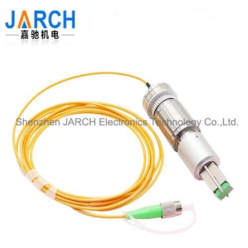 12000RPM Single Channel Medical Device Fiber Optic Slip Ring Rotary Joint Dedicated