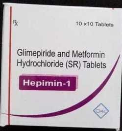 Hepimin 1 Glimepiride And Metformin Hydrochloride (SR) Tablets