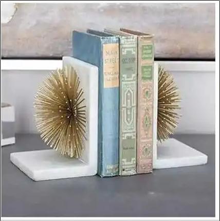 Modern Decorative Marble Bookends