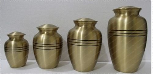 Brass Coated Cremation Urns