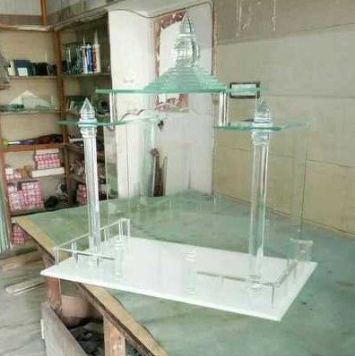 Extra Clear Glass Temple