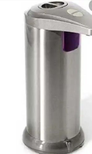 Silver Automatic Stainless Steel Soap Dispenser 