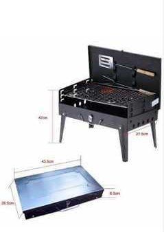 Manual Commercial Kitchen Charcoal Barbecue