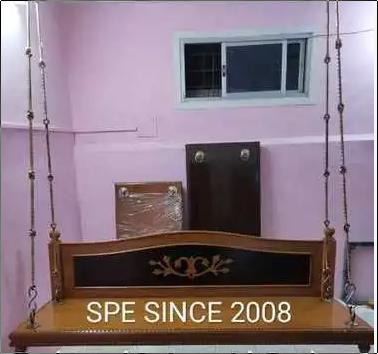 Various Colors Are Available Spe Wooden Swing With Backrest 