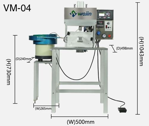 Off White Hot Press Valve Applicator For Bag Sealing