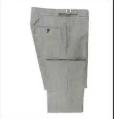 Any Mens Casual Plain Trousers