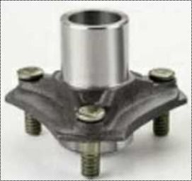 Silver Three Wheeler Front Hub