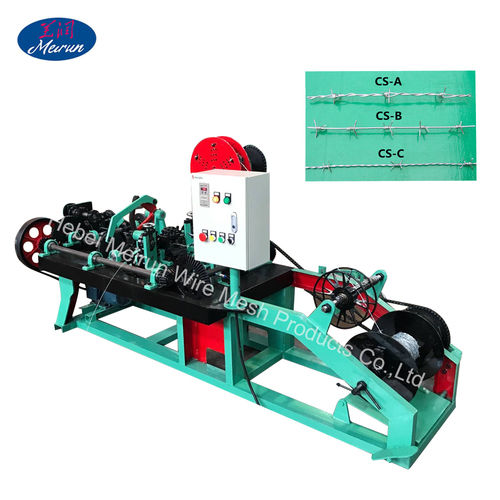 Barbed Wire Fence Making Machine, Single Twisted Barbed Wire Machine