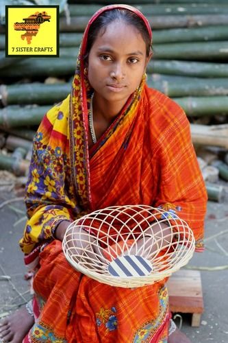 Handmade Bamboo Gift Basket