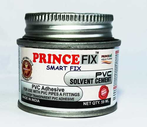 Pvc Solvent Cement Adhesive 59Ml Best Before: 3 Years