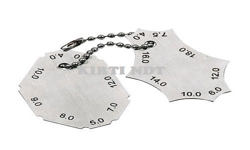 Stainless Steel Pocket Fillet Weld Gauge