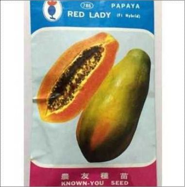 Red Lady Papaya F1 Hybrid Seed Grade: Premium