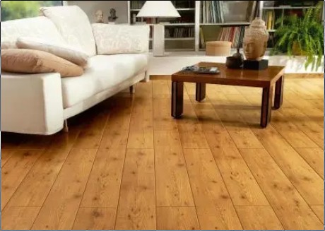 Natural Laminated Wooden Flooring By SAI INTERIORS