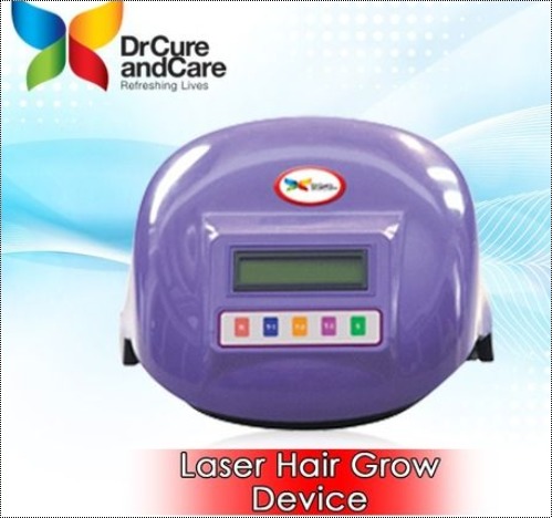 Portable Laser Hair Grow Device with User Friendly Function By Dr Cure And Care