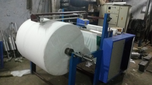 White Plc Toilet Roll Machine