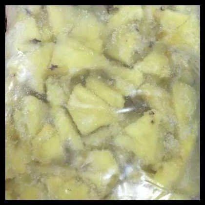 Frozen Pineapple Titbits