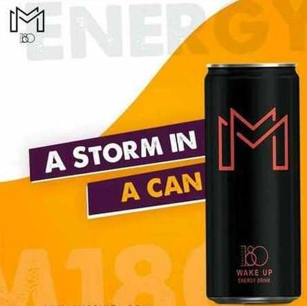 Beverage Energy Drink Can M180