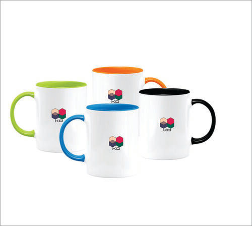 Promotional Printed Round Advertising Mug with Glossy Finish