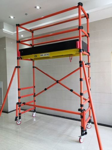 Mini Type Foldable Fiberglass Scaffolding Application: Exhibition Setups